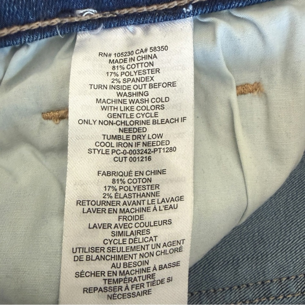 CURRENT/ELLIOTT Women’s Mid-Rise Blue Skinny Jeans - The Stiletto - Picture 7 of 7